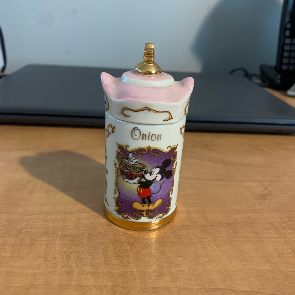 Lenox Walt Disney Spice Jar Onion